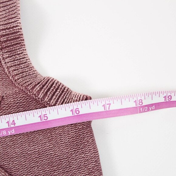 Boohoo Acid Wash Cable Knit Sweater Vest Tank – Size L – NWT – Y2K Grunge - Picture 7 of 8